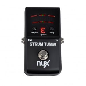 NUX Strum Tuner Педальный тюнер