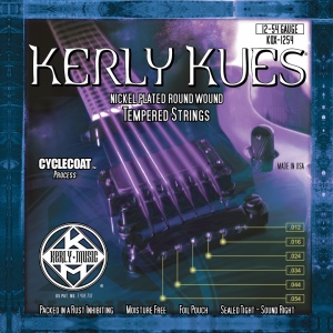 KERLY KQX-1254 Kues Nickel Plated Steel струны для электрогитары,12-54