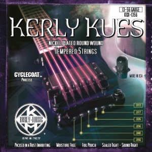 KERLY KQX-1356 Kues Nickel Plated Steel NPS Tempered струны для электрогитары,13-56