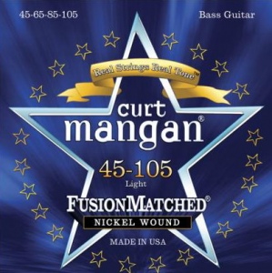CURT MANGAN 45-105 Nickel Bass Extra Long струны для бас гитары