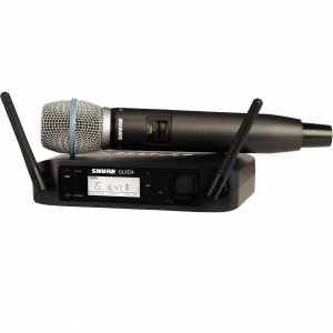 SHURE GLXD24E/B87A Z2 2.4 GHZ цифровая вокальная радиосистема с капсюлем микрофона BETA 87