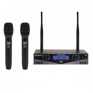 Radiowave UHM-802 радиосистема с 2 ручными микрофонами с выборной частотой
