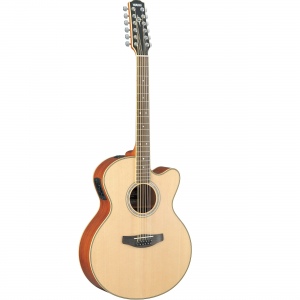 Yamaha CPX 700II-12 NT Электроакустическая гитара, 12 струн. Цвет Natural