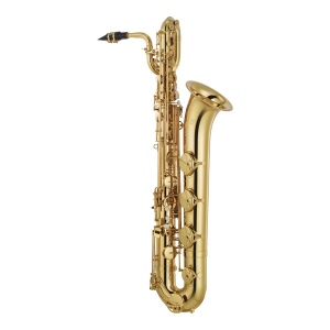Yamaha YBS-480 саксофон-баритон студенческий, лак - золото с диапазоном от нижней A до F